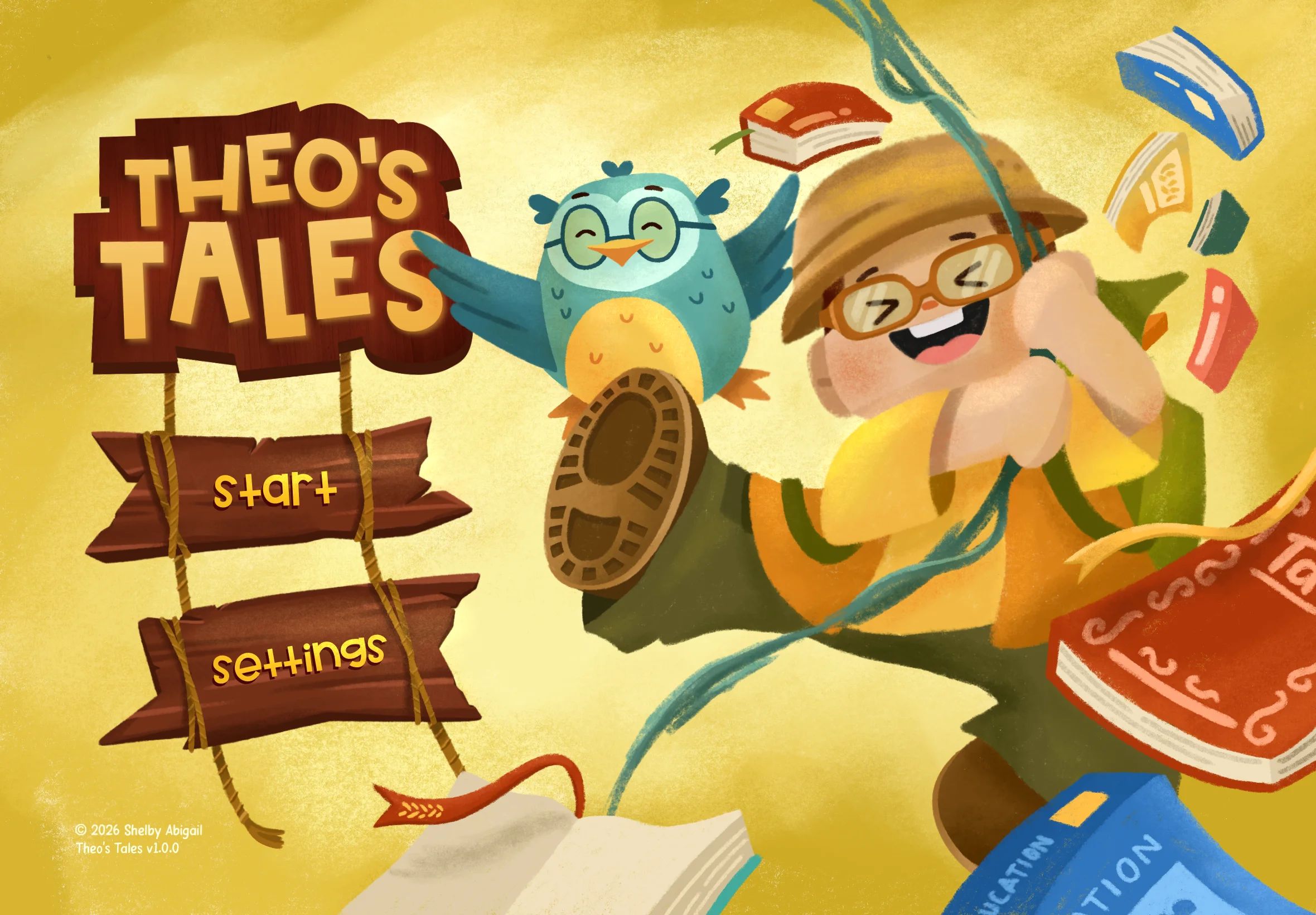 Theo's Tales Banner
